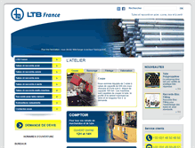 Tablet Screenshot of ltbfrance.com